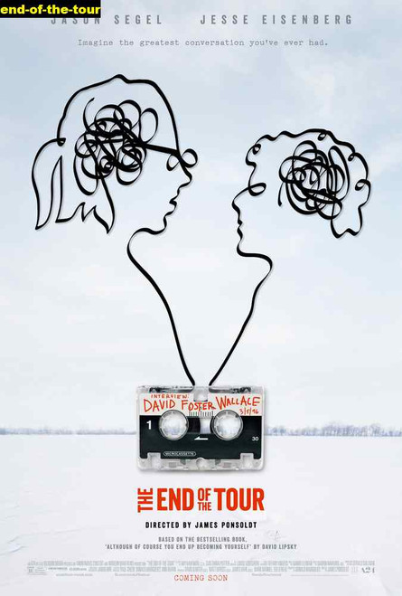 Jual Poster Film end of the tour