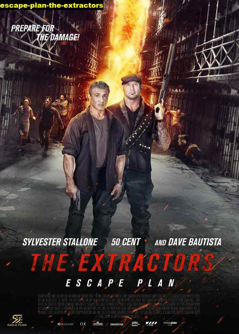 Jual Poster Film escape plan the extractors