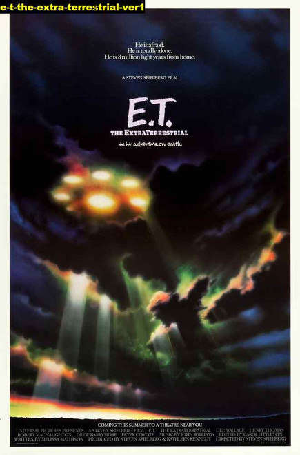 Jual Poster Film e t the extra terrestrial ver1