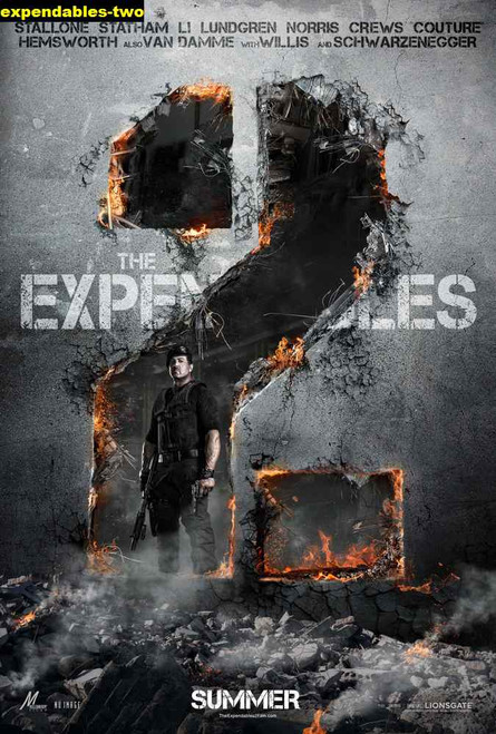 Jual Poster Film expendables two