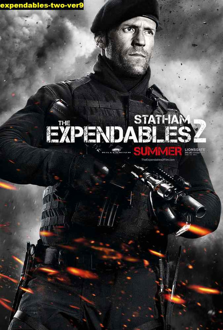 Jual Poster Film expendables two ver9