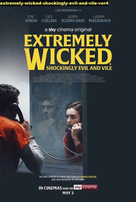 Jual Poster Film extremely wicked shockingly evil and vile ver4 Jual Poster Film extremely wicked shockingly evil and vile ver4