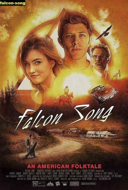 Jual Poster Film falcon song