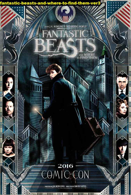 Jual Poster Film fantastic beasts and where to find them ver3