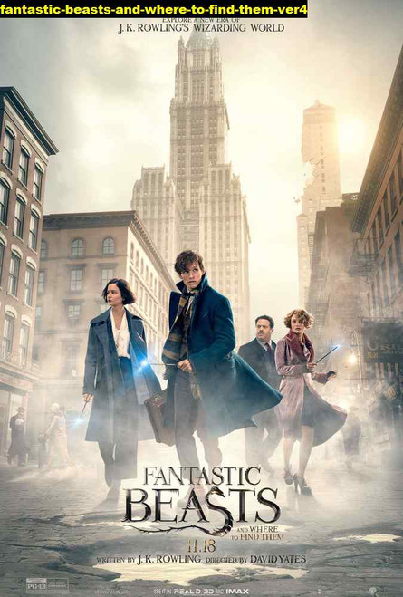 Jual Poster Film fantastic beasts and where to find them ver4