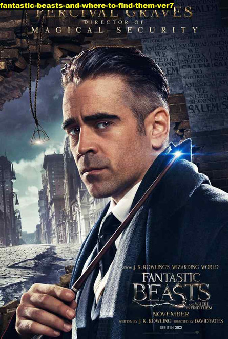 Jual Poster Film fantastic beasts and where to find them ver7