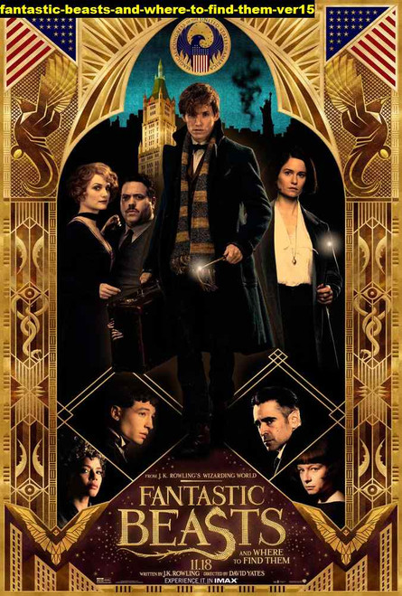 Jual Poster Film fantastic beasts and where to find them ver15