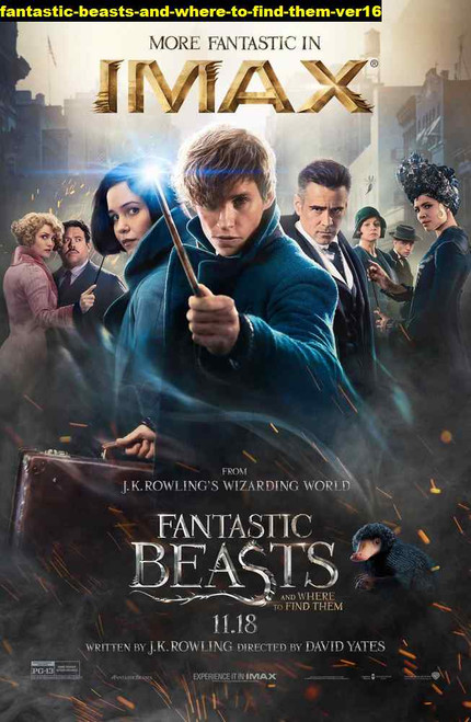 Jual Poster Film fantastic beasts and where to find them ver16