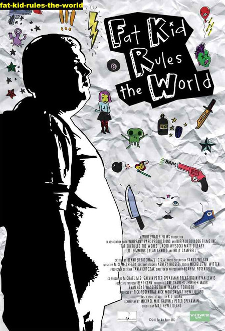 Jual Poster Film fat kid rules the world Jual Poster Film fat kid rules the world