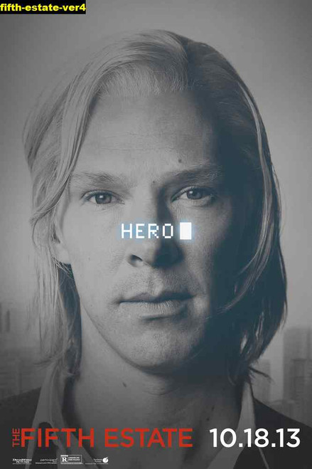 Jual Poster Film fifth estate ver4