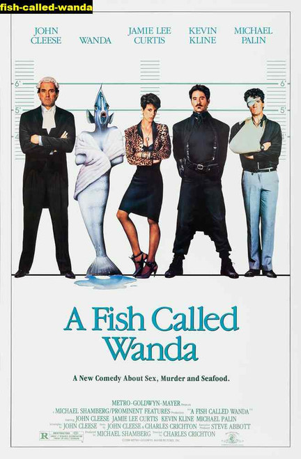 Jual Poster Film fish called wanda