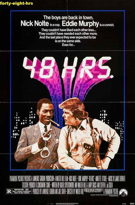 Jual Poster Film forty eight hrs
