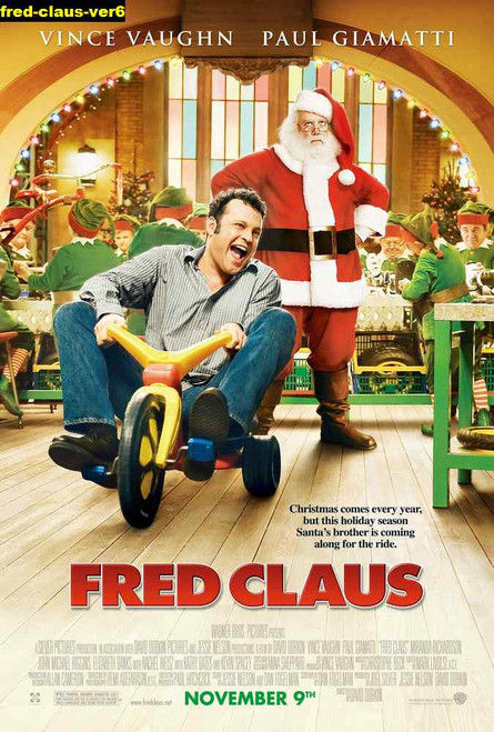 Jual Poster Film fred claus ver6