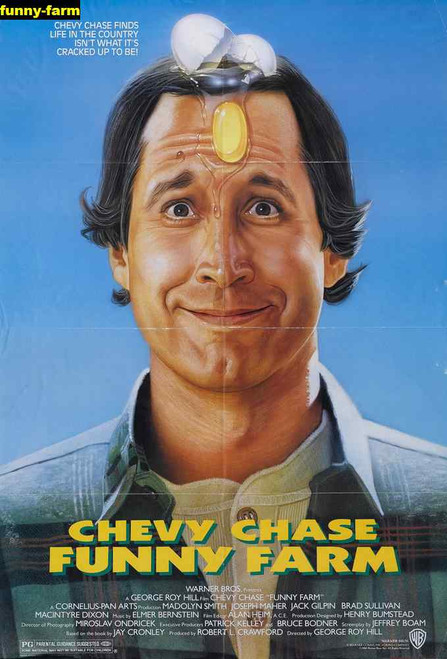 Jual Poster Film funny farm