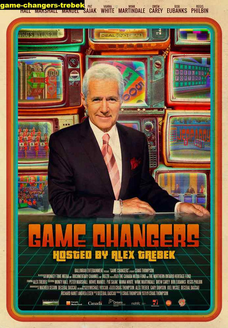 Jual Poster Film game changers trebek