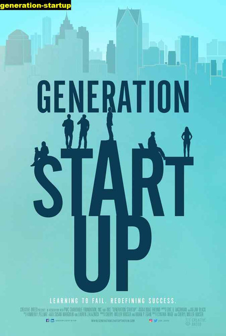Jual Poster Film generation startup