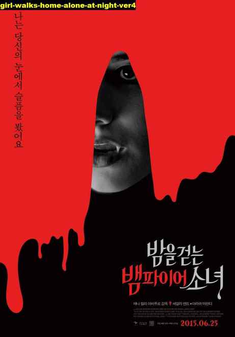 Jual Poster Film girl walks home alone at night ver4