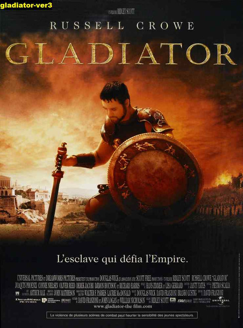 Jual Poster Film gladiator ver3