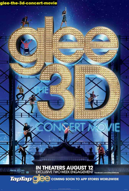 Jual Poster Film glee the 3d concert movie Jual Poster Film glee the 3d concert movie