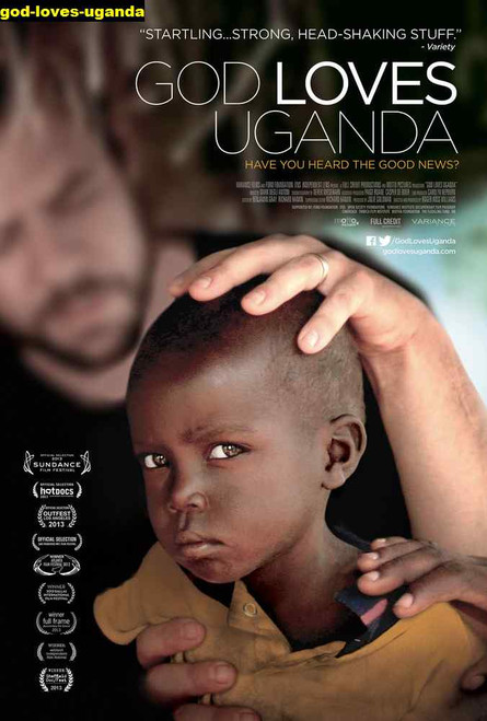 Jual Poster Film god loves uganda