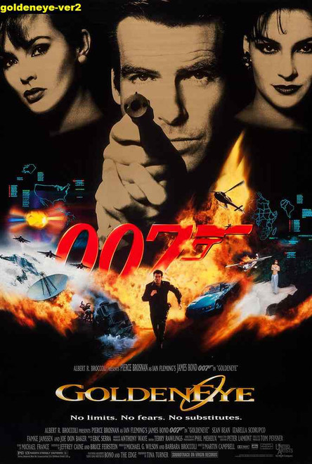Jual Poster Film goldeneye ver2 Jual Poster Film goldeneye ver2