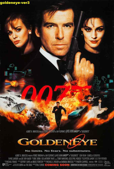 Jual Poster Film goldeneye ver3 Jual Poster Film goldeneye ver3