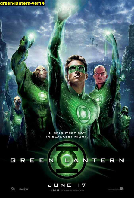 Jual Poster Film green lantern ver14
