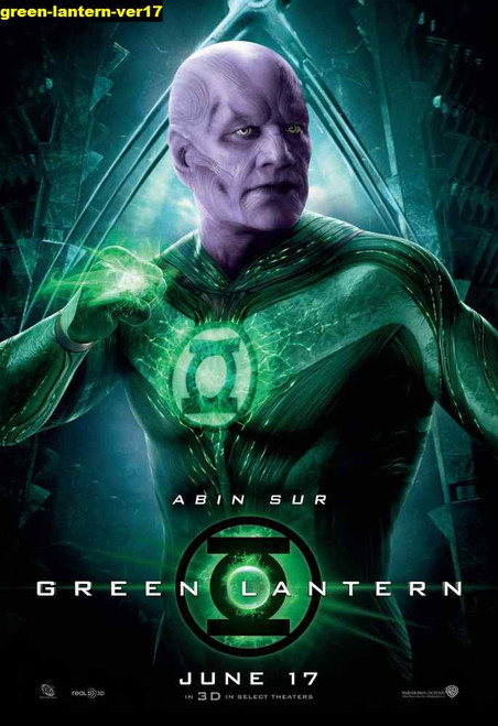 Jual Poster Film green lantern ver17