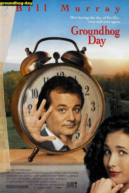 Jual Poster Film groundhog day