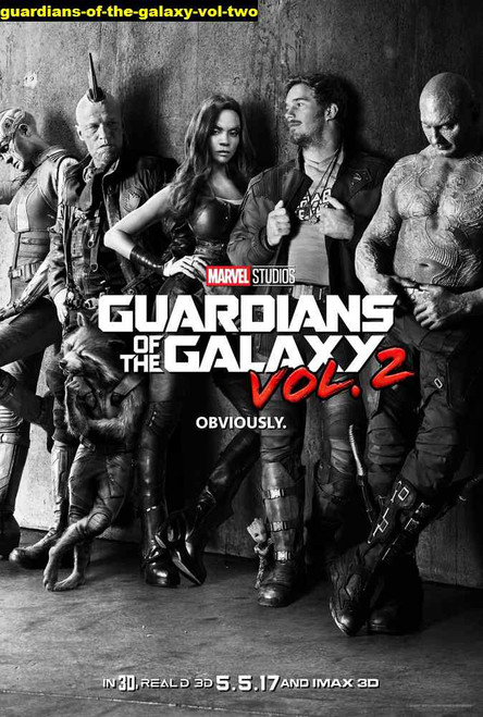 Jual Poster Film guardians of the galaxy vol two