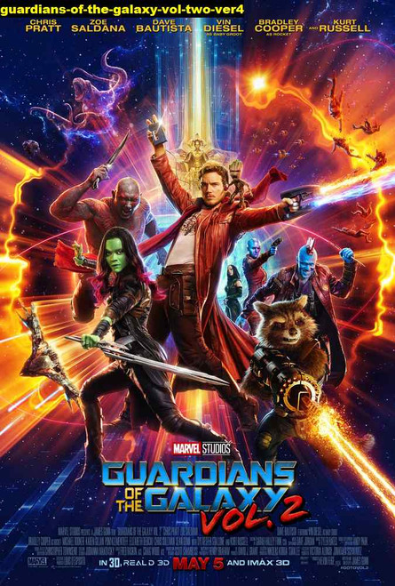 Jual Poster Film guardians of the galaxy vol two ver4