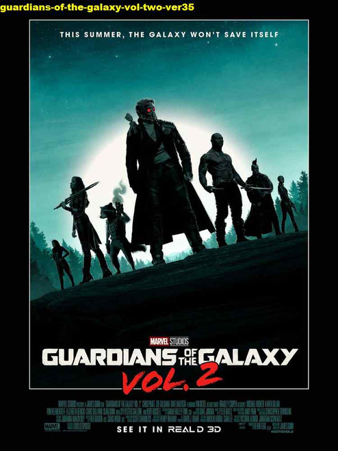 Jual Poster Film guardians of the galaxy vol two ver35