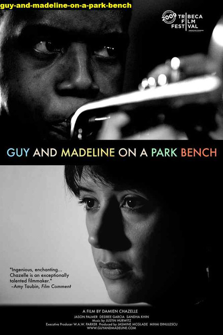 Jual Poster Film guy and madeline on a park bench