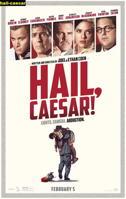 Jual Poster Film hail caesar