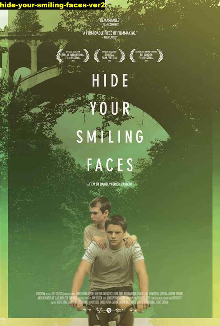 Jual Poster Film hide your smiling faces ver2