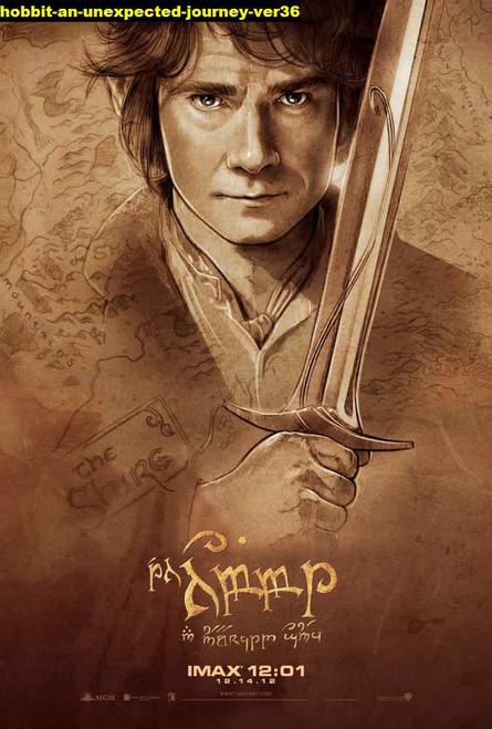 Jual Poster Film hobbit an unexpected journey ver36