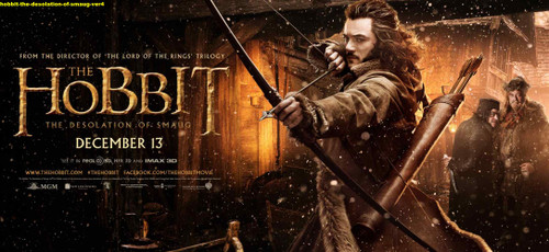 Jual Poster Film hobbit the desolation of smaug ver4