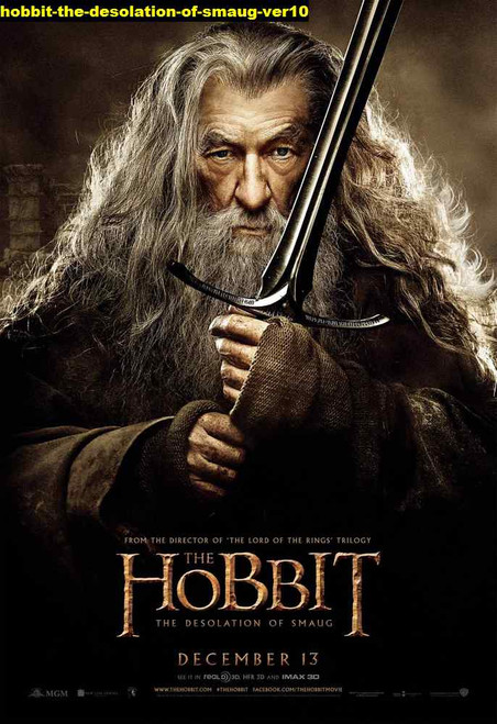 Jual Poster Film hobbit the desolation of smaug ver10