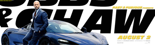 Jual Poster Film hobbs and shaw ver11
