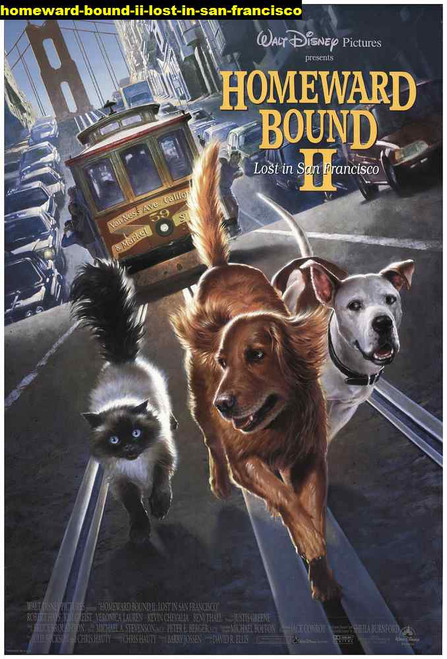 Jual Poster Film homeward bound ii lost in san francisco