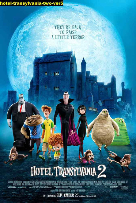 Jual Poster Film hotel transylvania two ver5