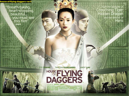 Jual Poster Film house of flying daggers ver3