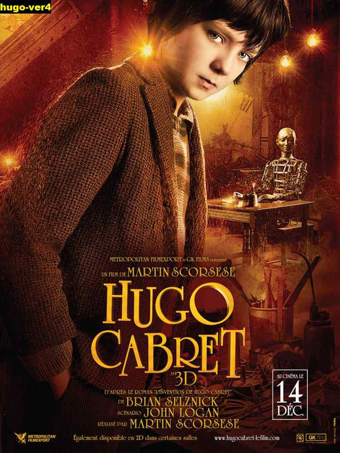 Jual Poster Film hugo ver4