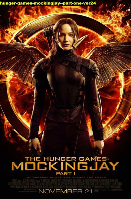 Jual Poster Film hunger games mockingjay part one ver24