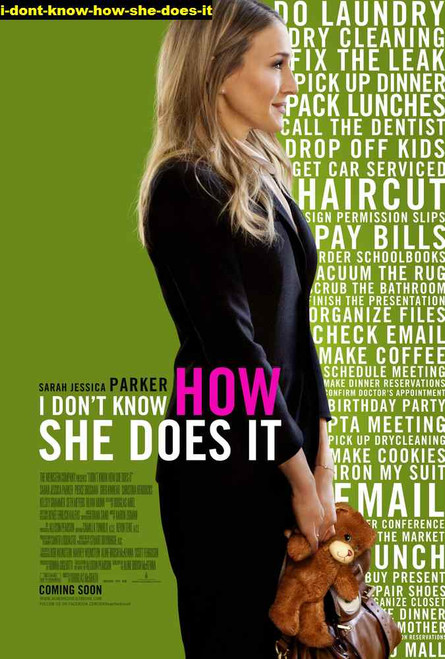 Jual Poster Film i dont know how she does it