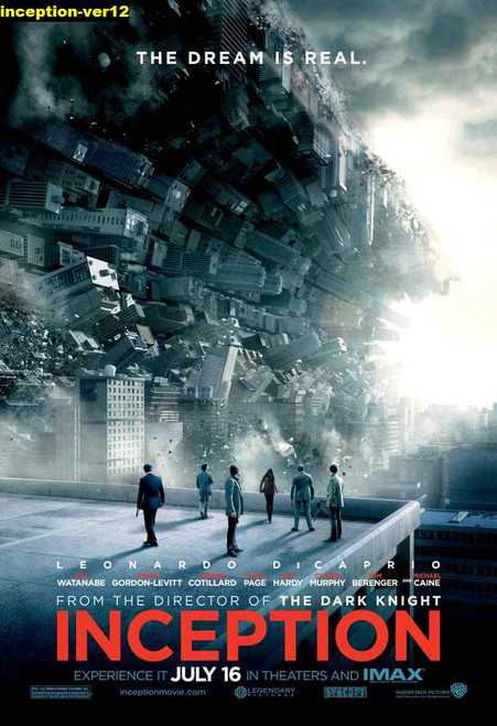 Jual Poster Film inception ver12