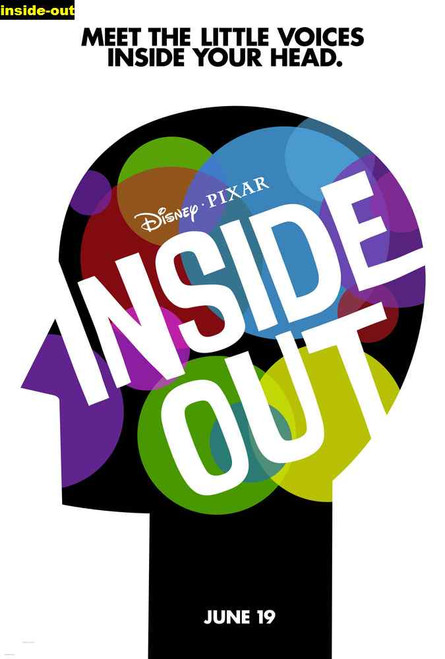 Jual Poster Film inside out
