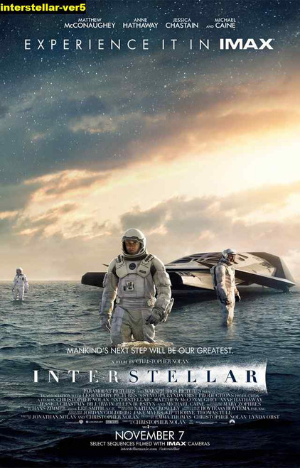 Jual Poster Film interstellar ver5