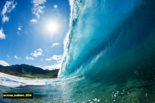 jual poster pemandangan ocean 034