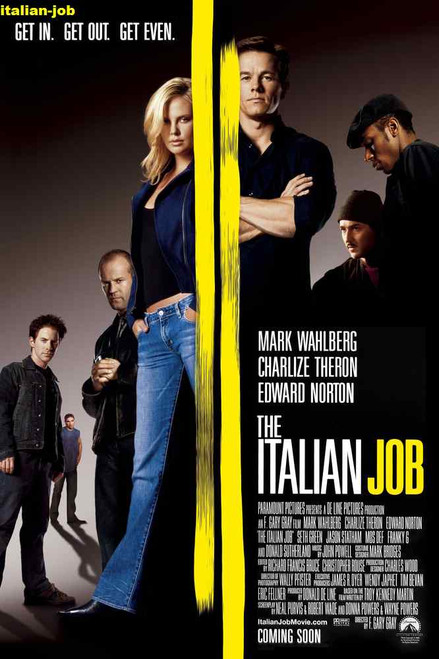 Jual Poster Film italian job